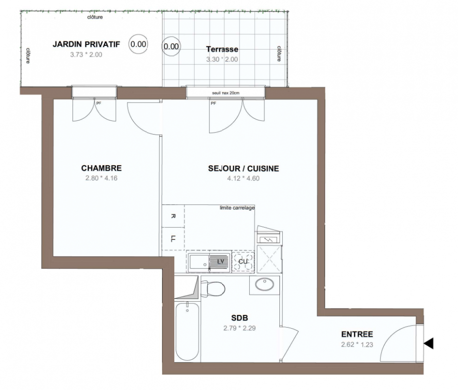 Plan du lot