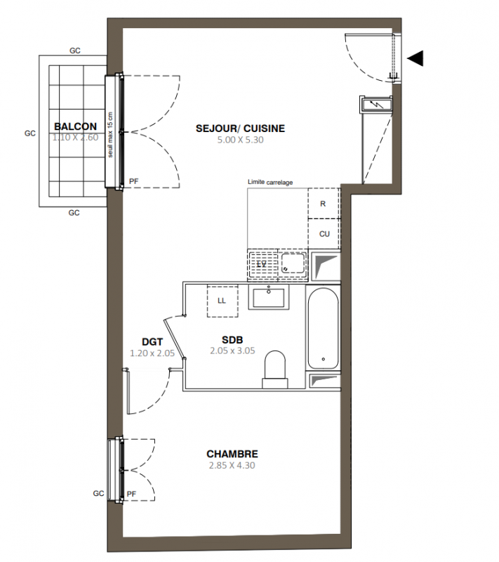 Plan du lot