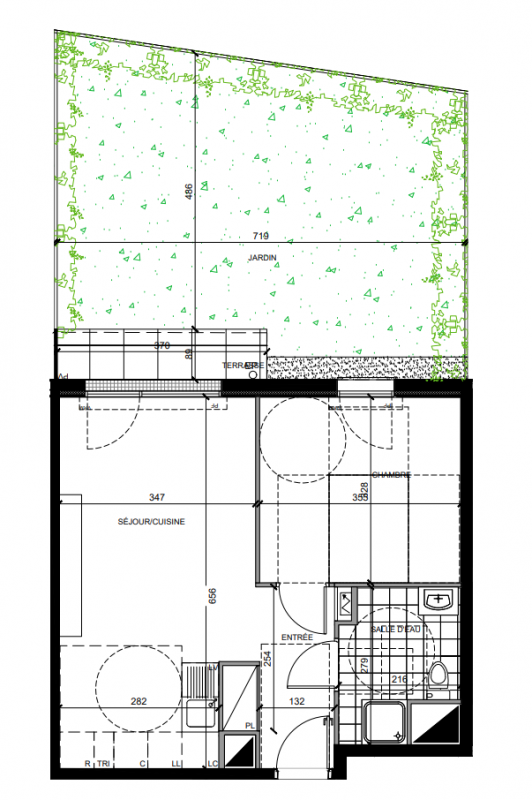 Plan du lot