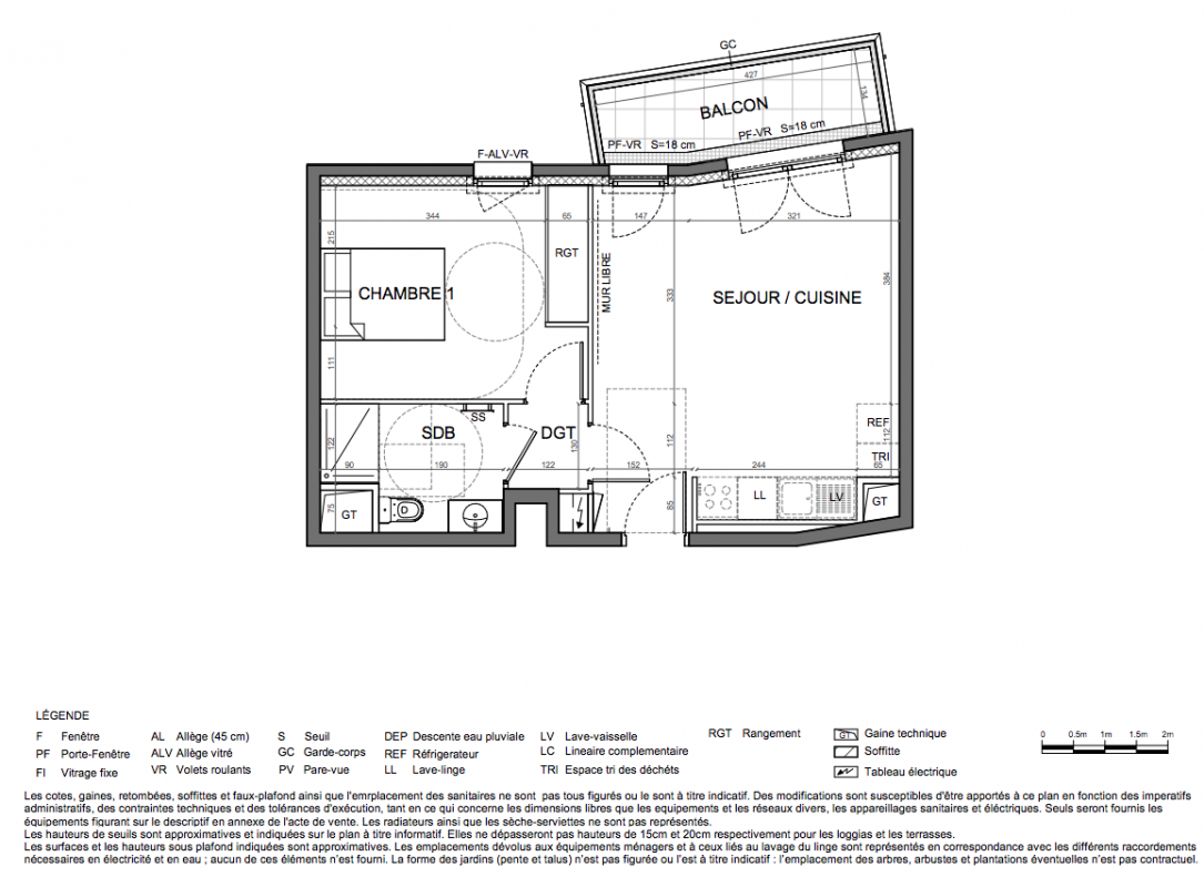 Plan du lot