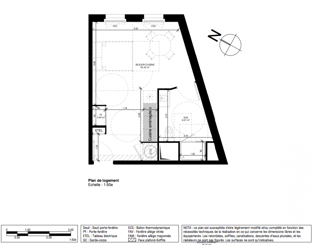 Plan du lot