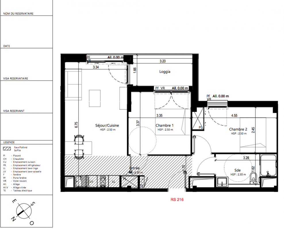 Plan du lot