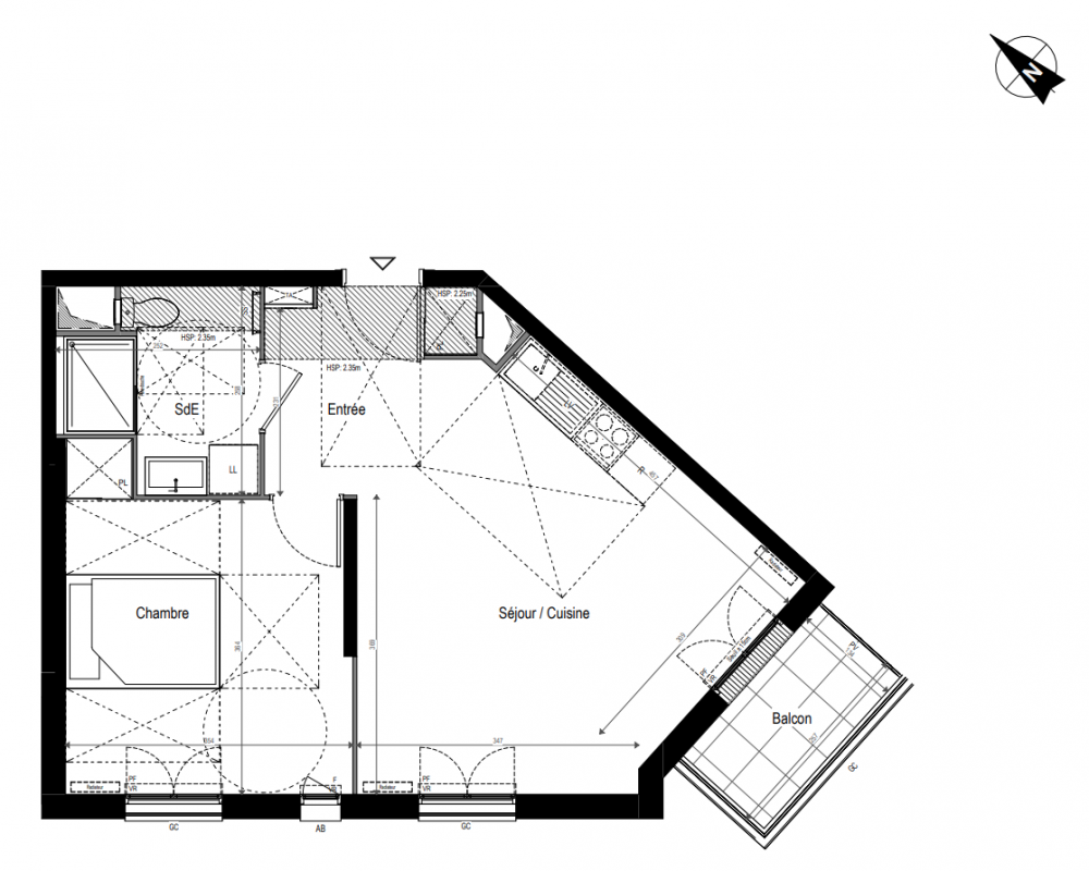 Plan du lot