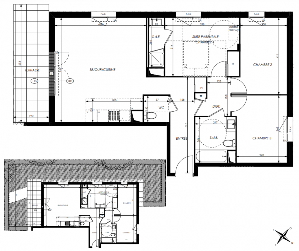 Plan du lot