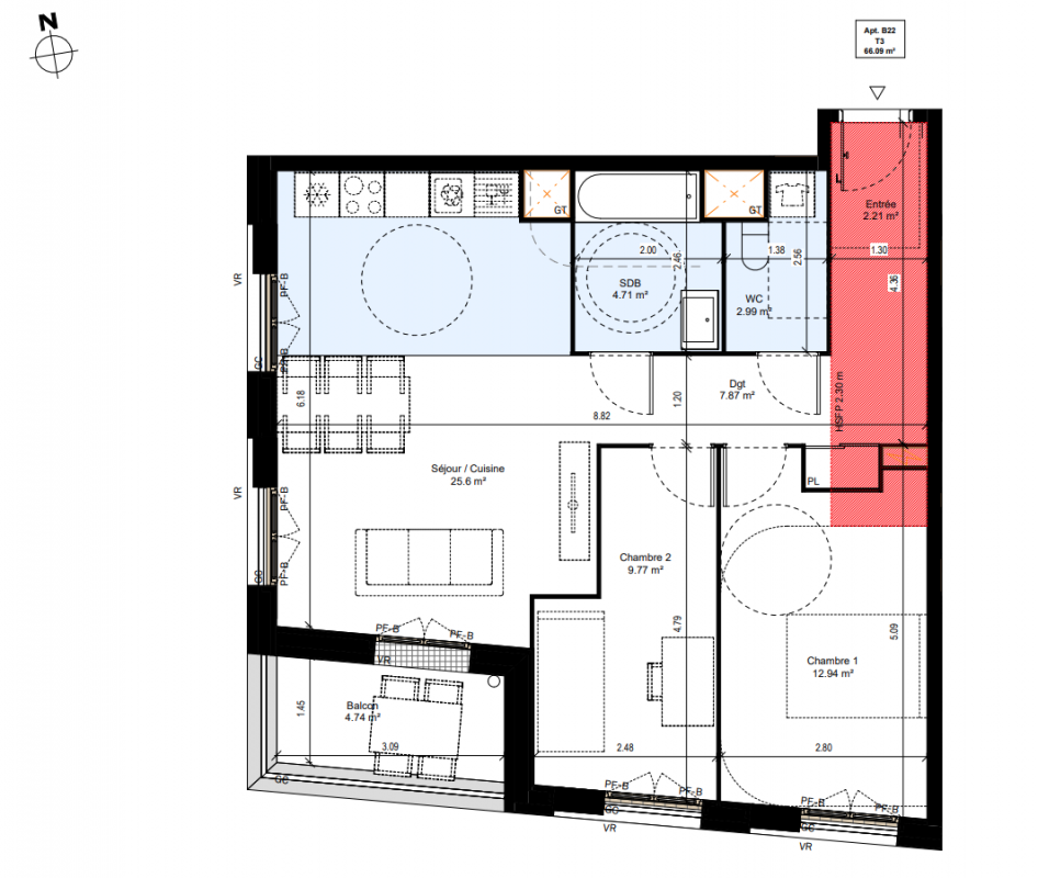 Plan du lot