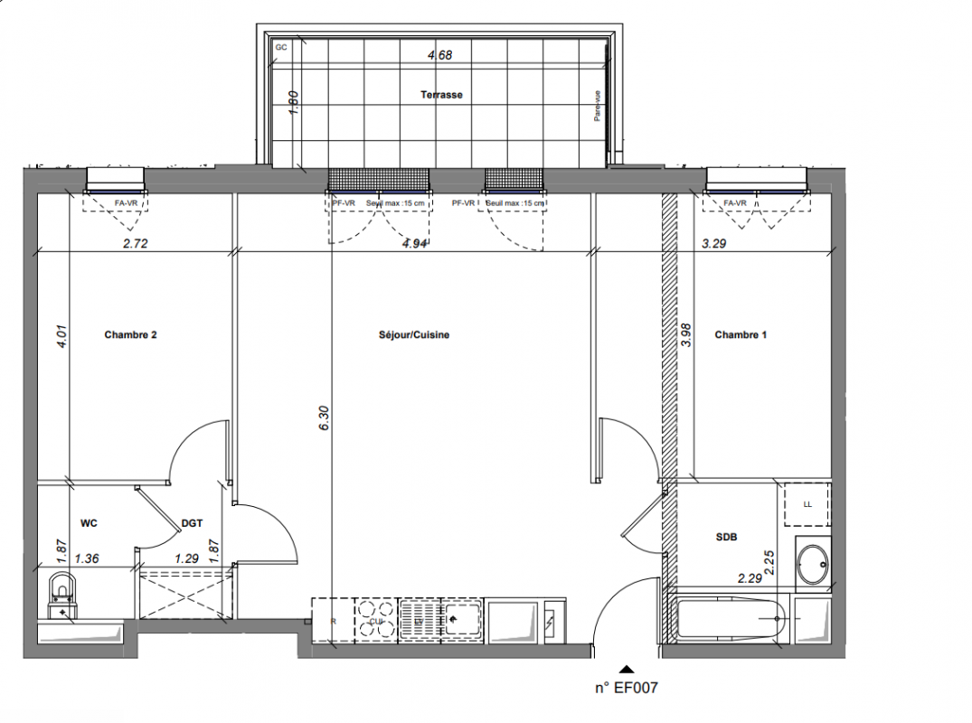 Plan du lot