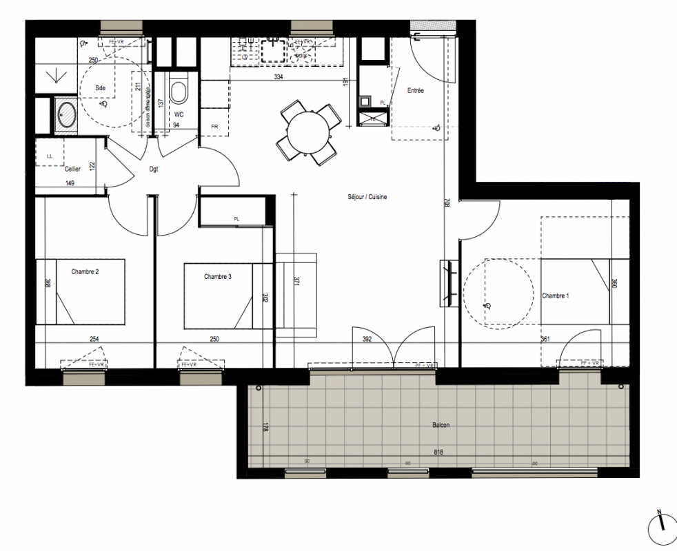Plan du lot
