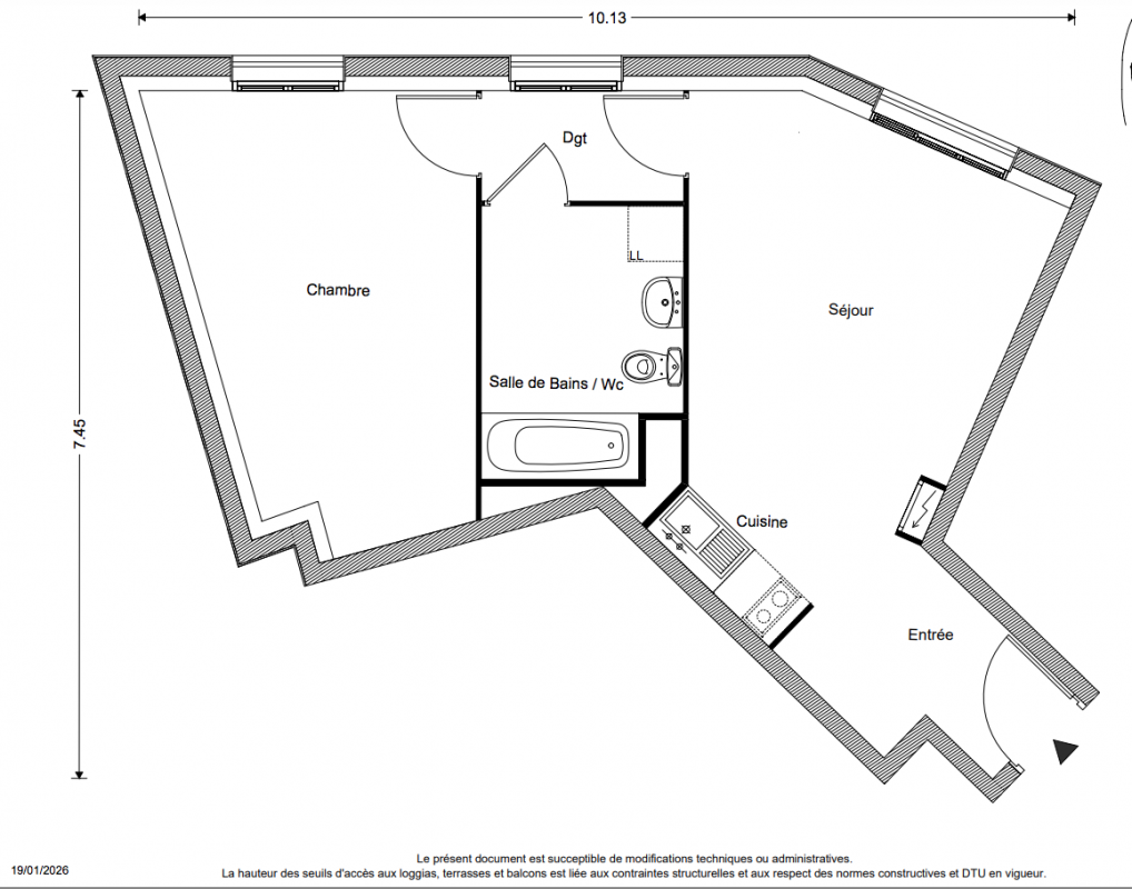 Plan du lot