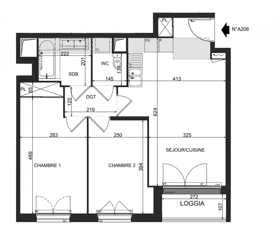 Plan du lot