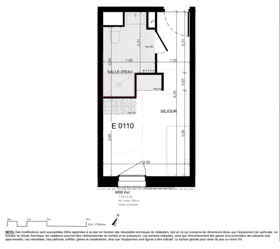 Plan du lot