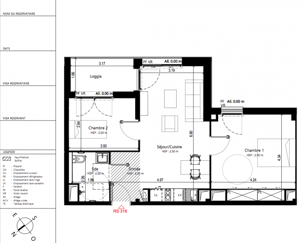 Plan du lot