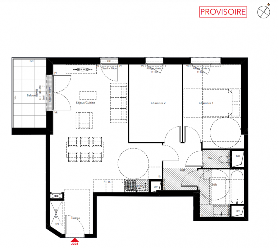 Plan du lot