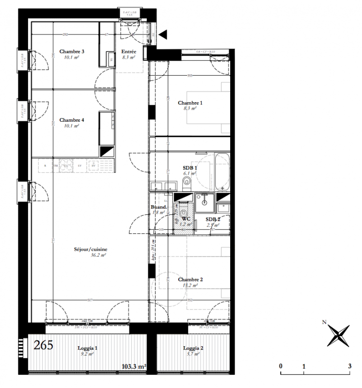 Plan du lot