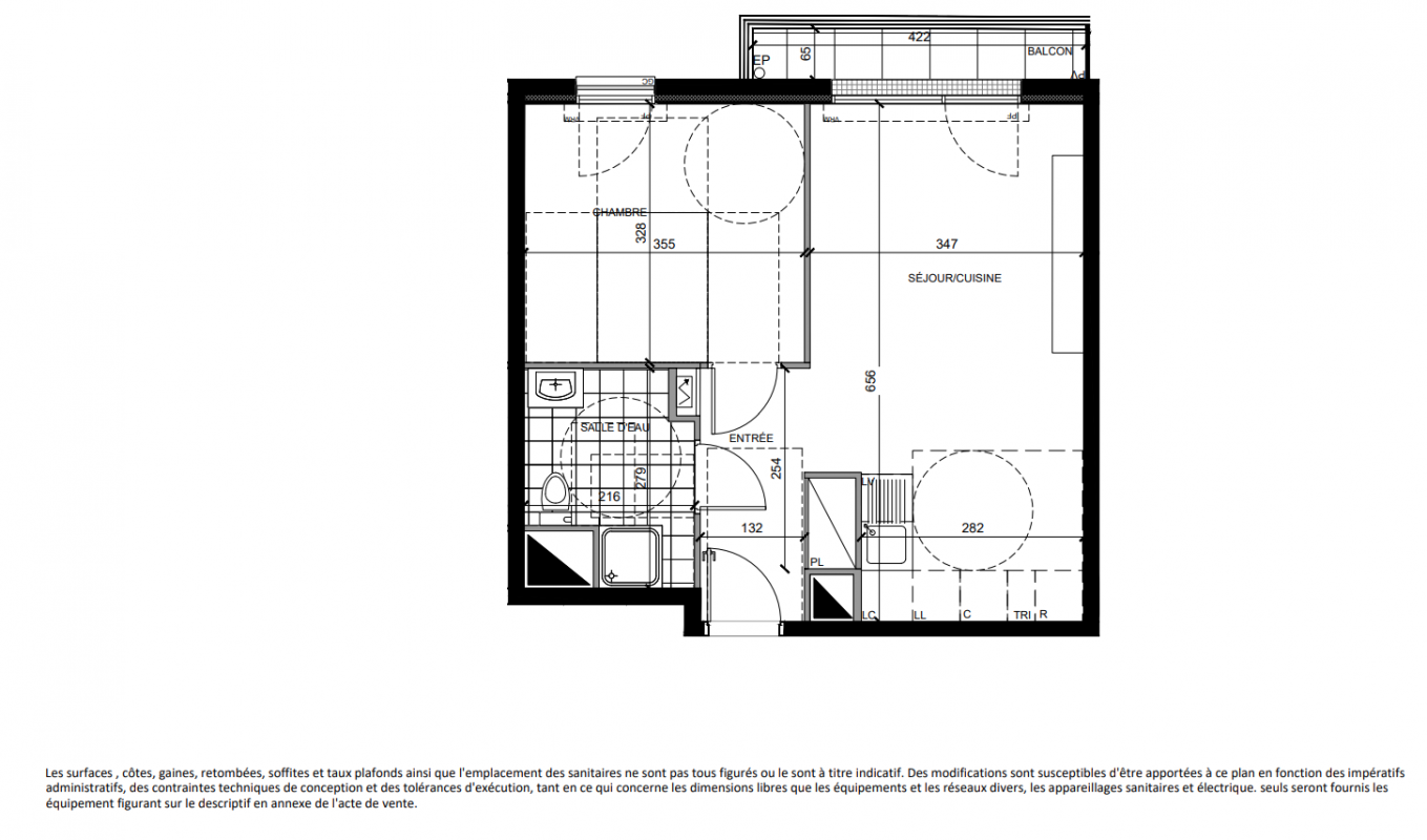 Plan du lot