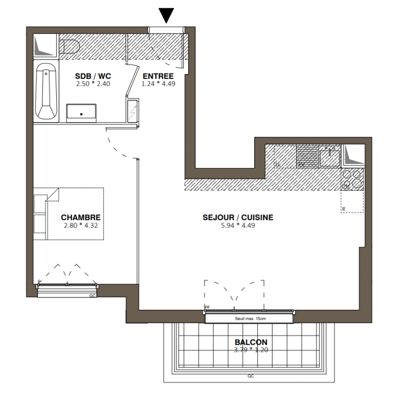Plan du lot