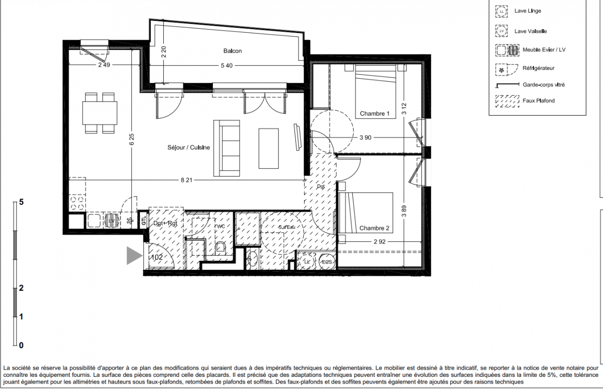 Plan du lot