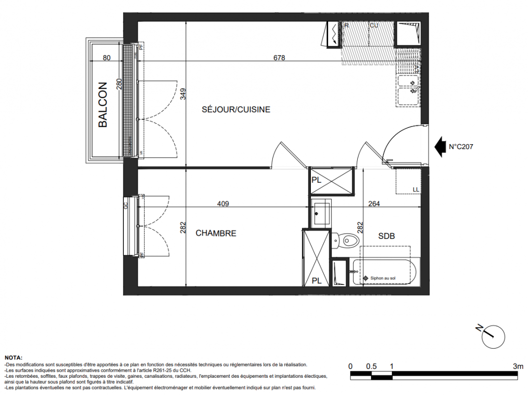 Plan du lot