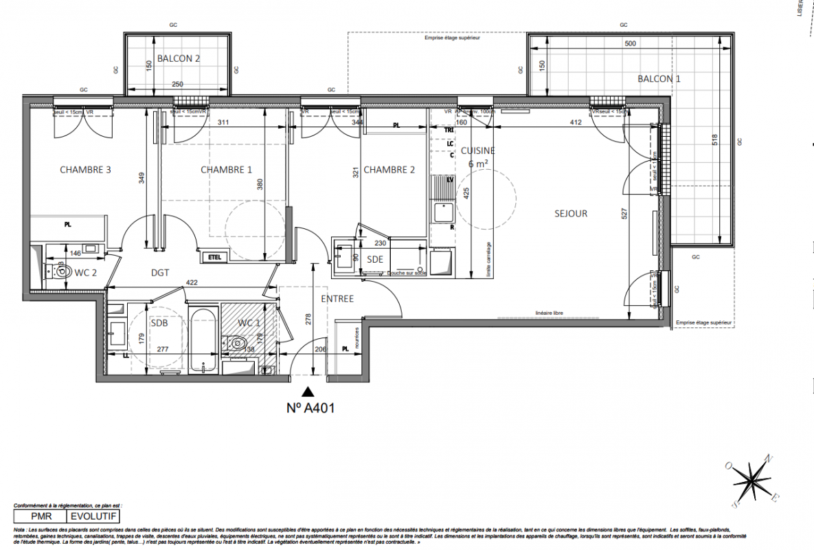 Plan du lot