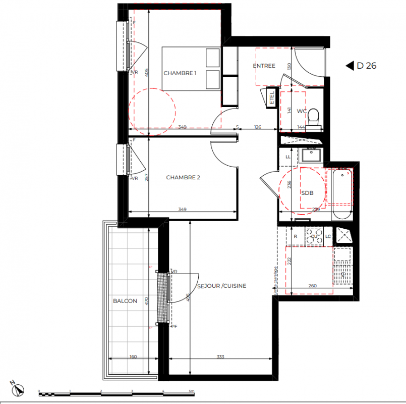 Plan du lot