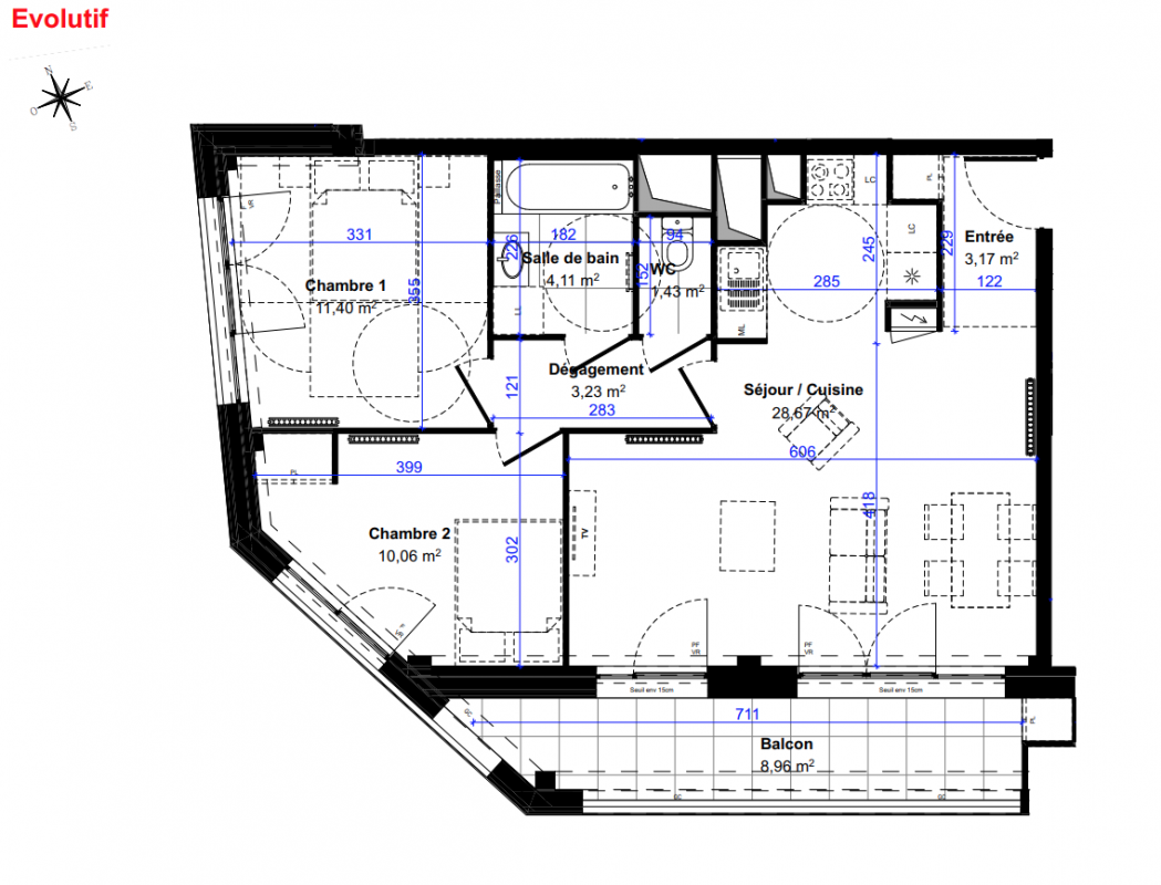 Plan du lot
