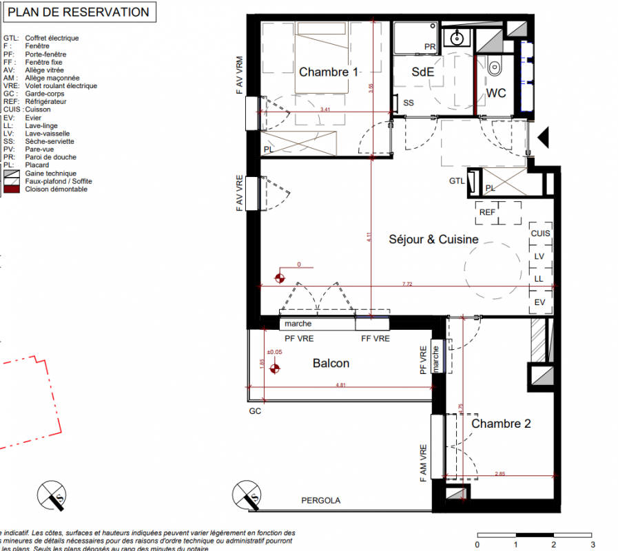 Plan du lot