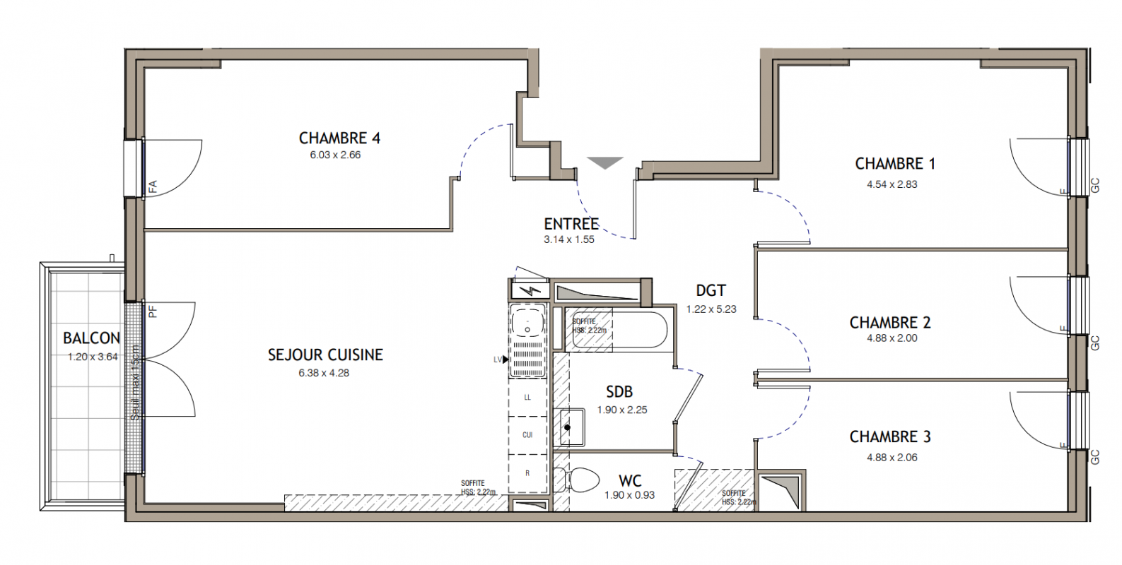 Plan du lot