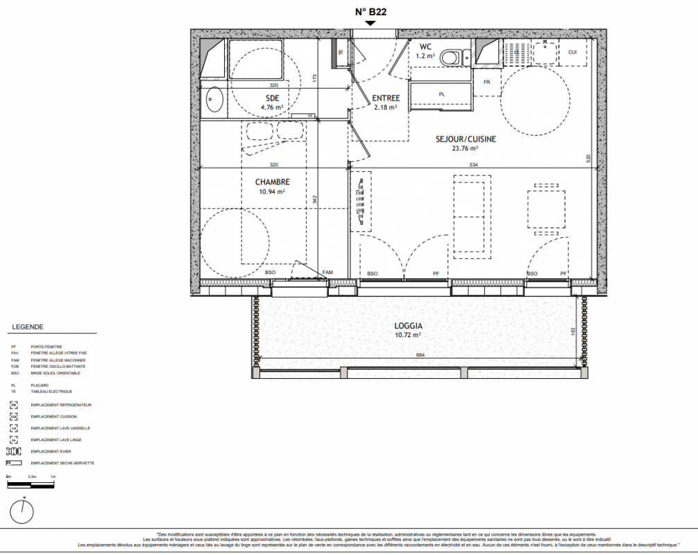 Plan du lot