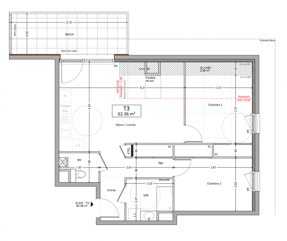 Plan du lot