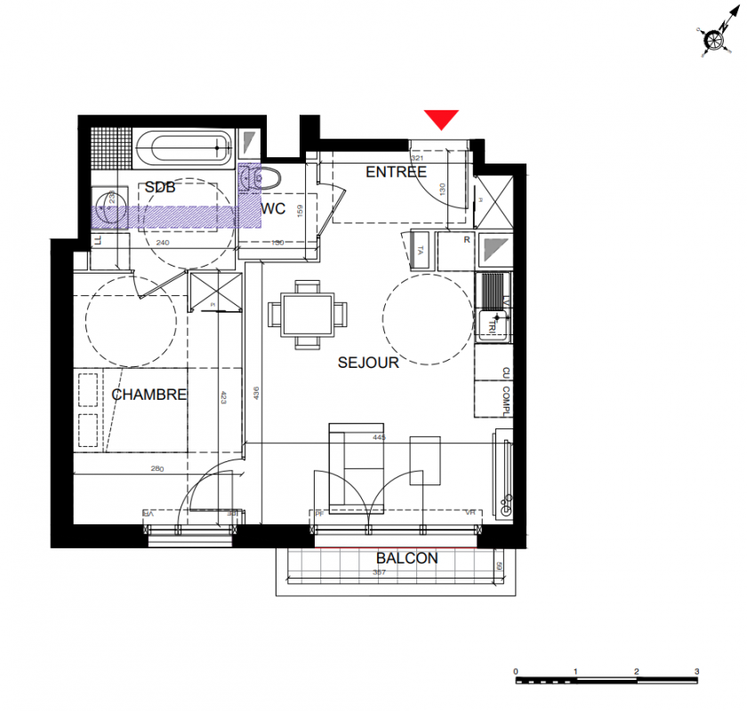Plan du lot