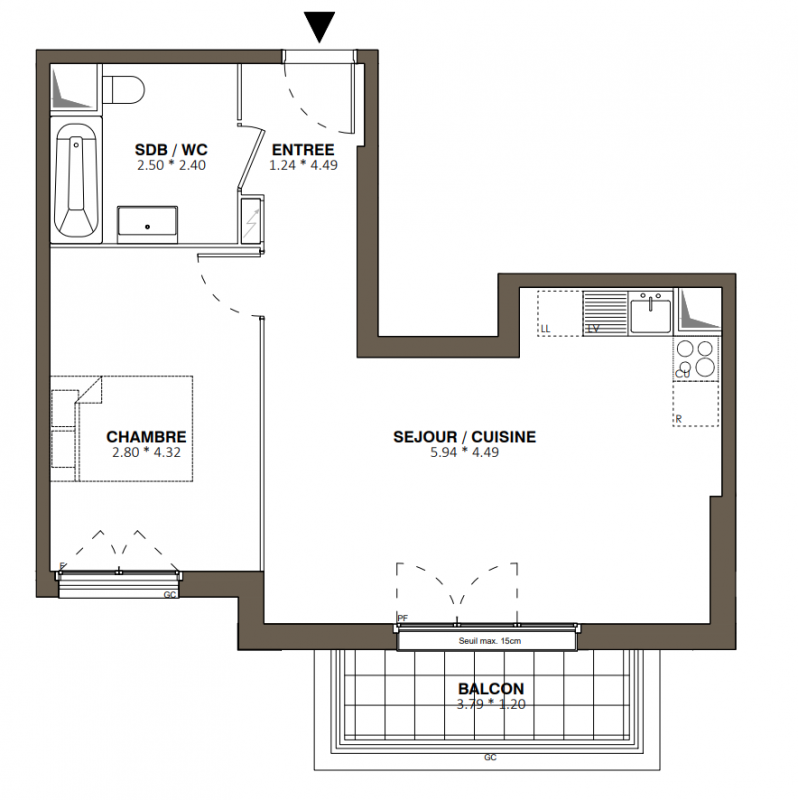 Plan du lot