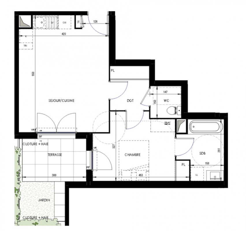 Plan du lot