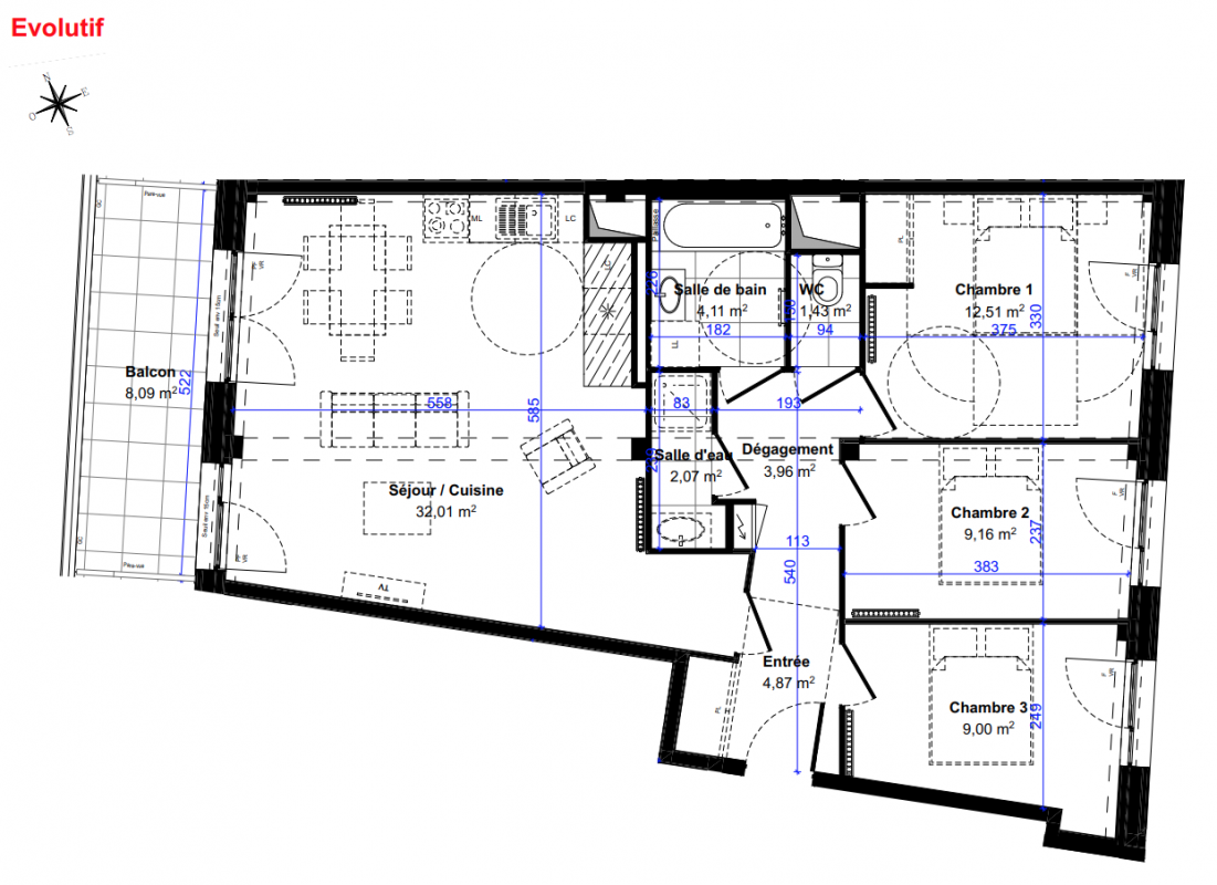 Plan du lot