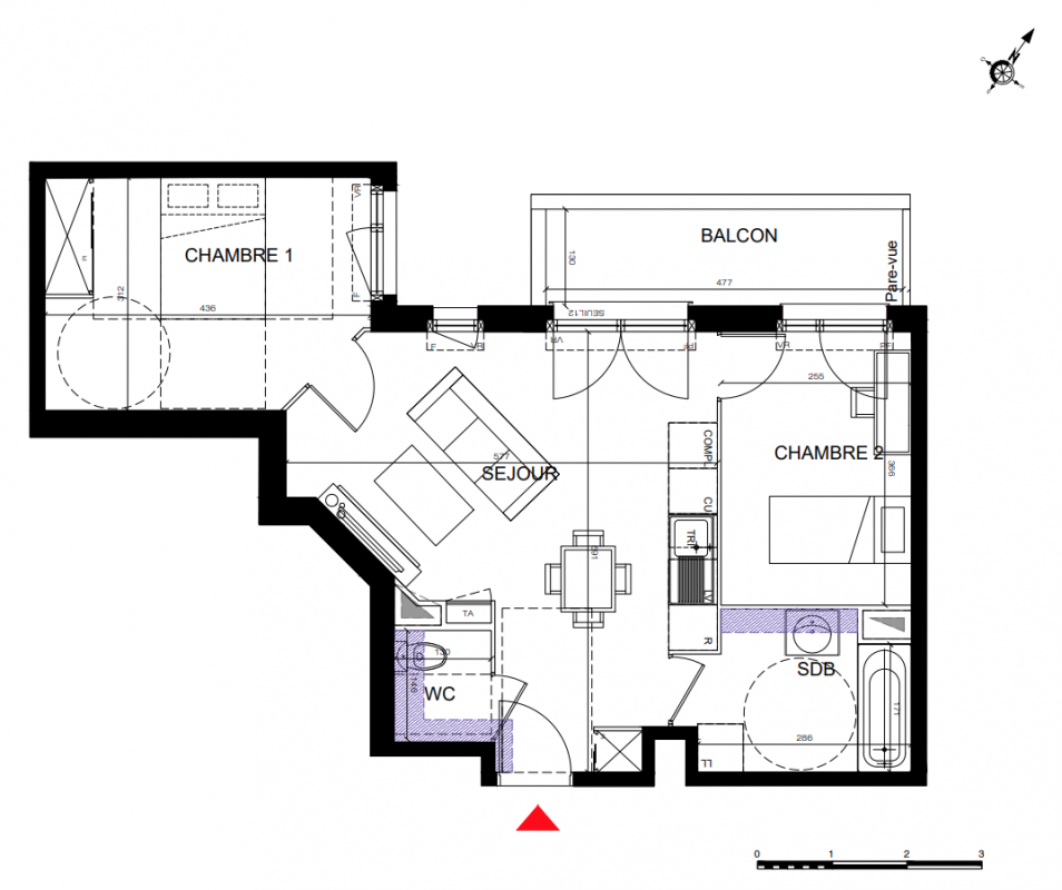 Plan du lot