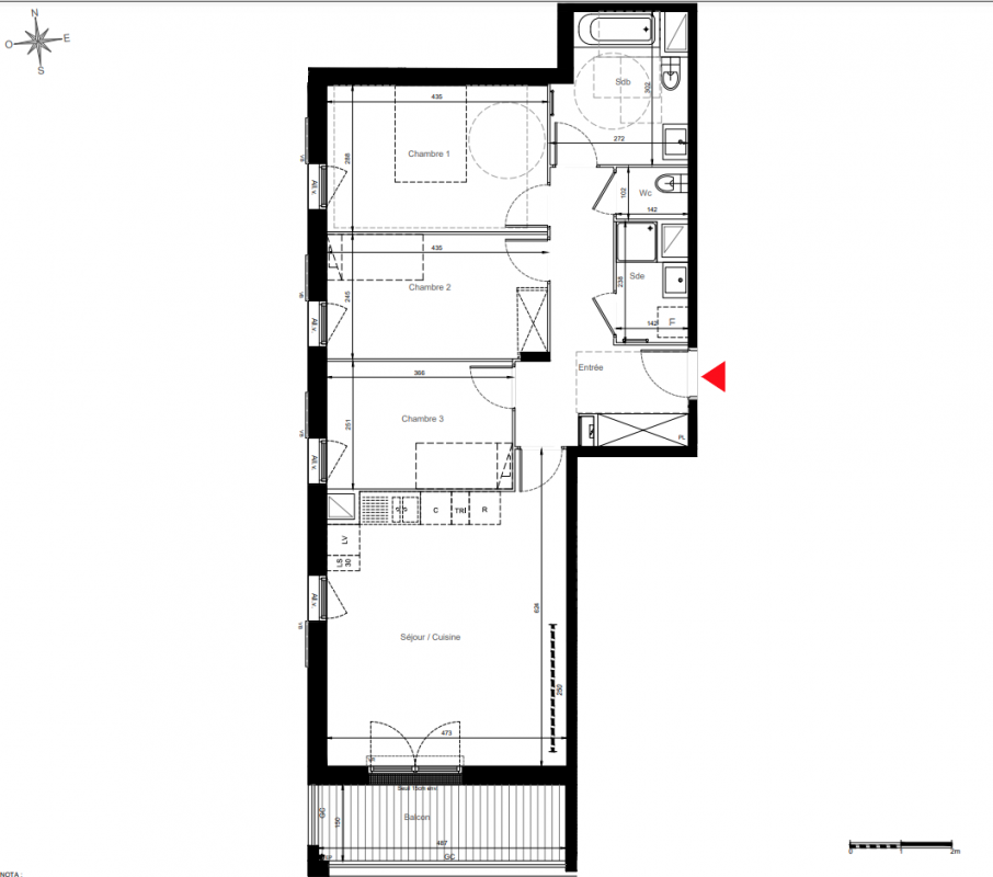 Plan du lot