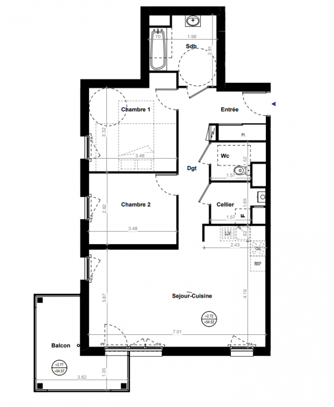 Plan du lot