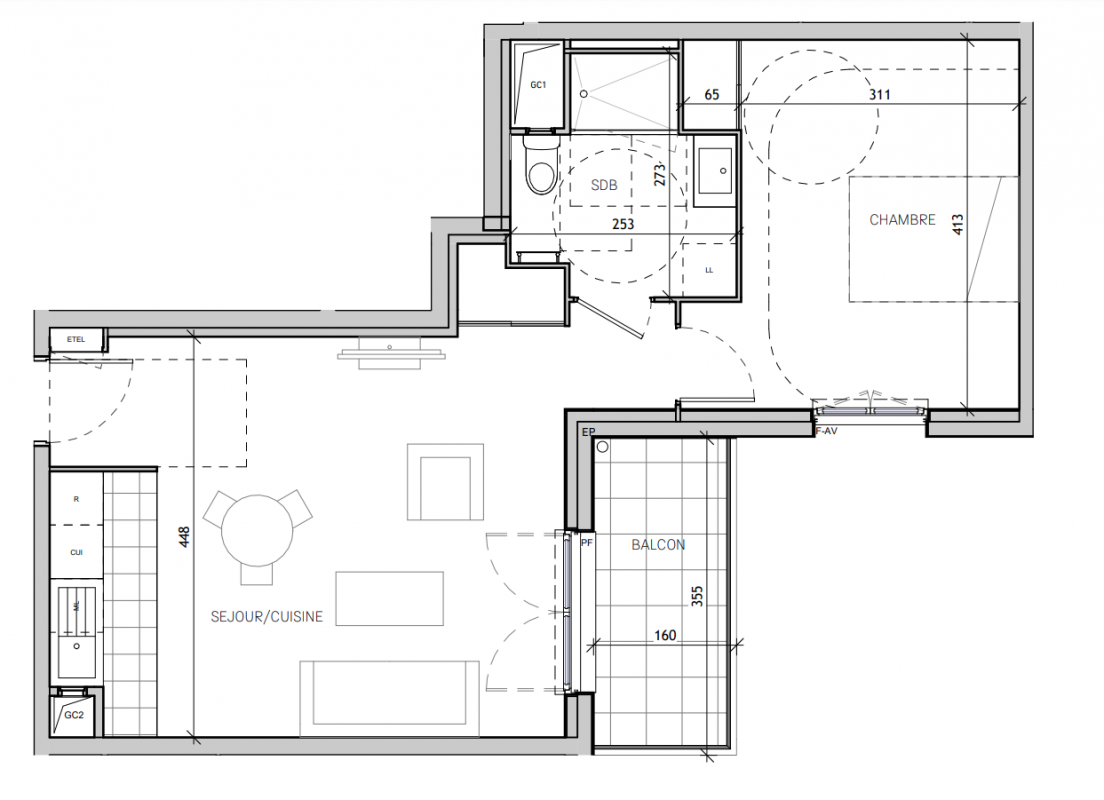 Plan du lot
