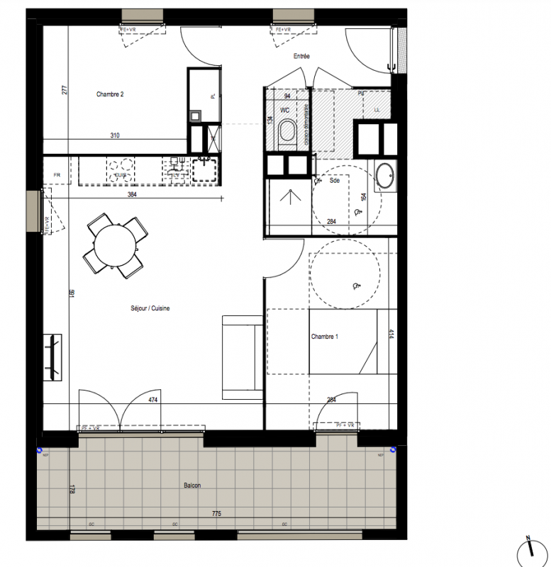 Plan du lot