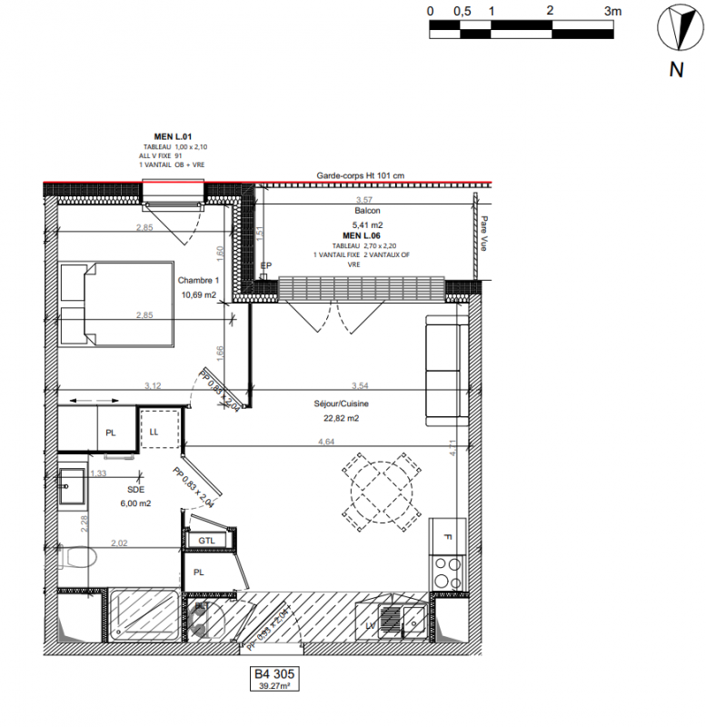 Coeur de Crêtes - TC4 B4 Logements