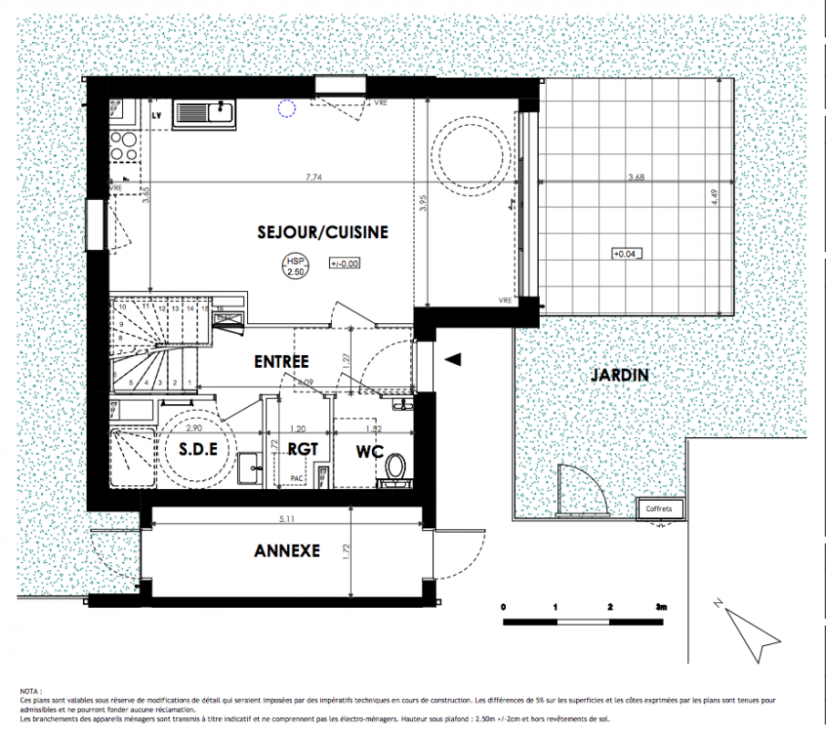 Plan du lot