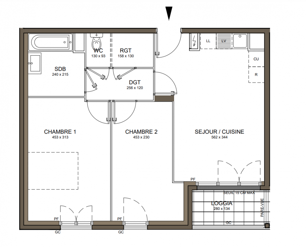 Plan du lot