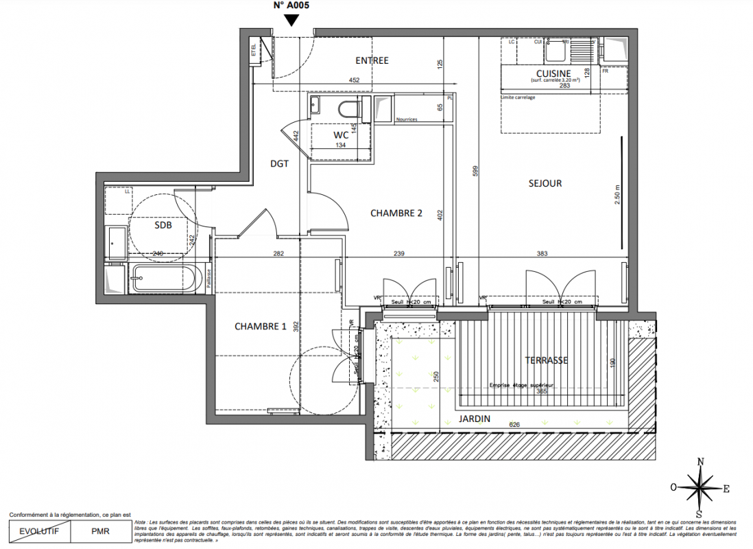 Plan du lot