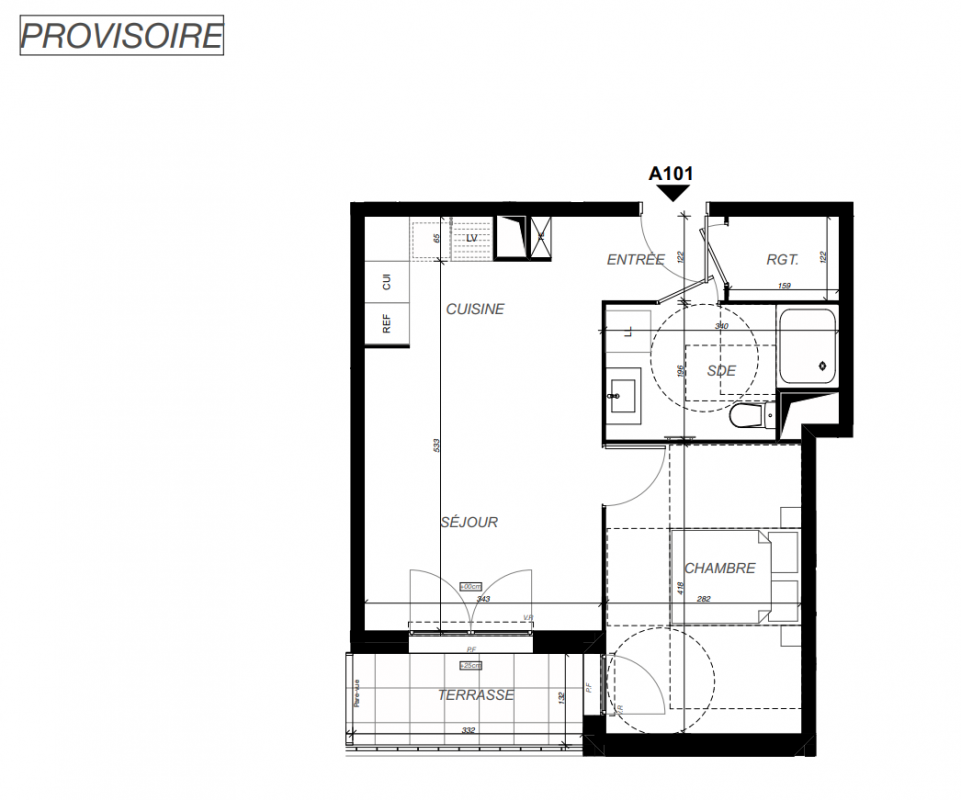 Plan du lot