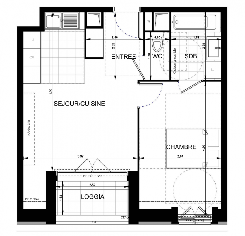 Plan du lot