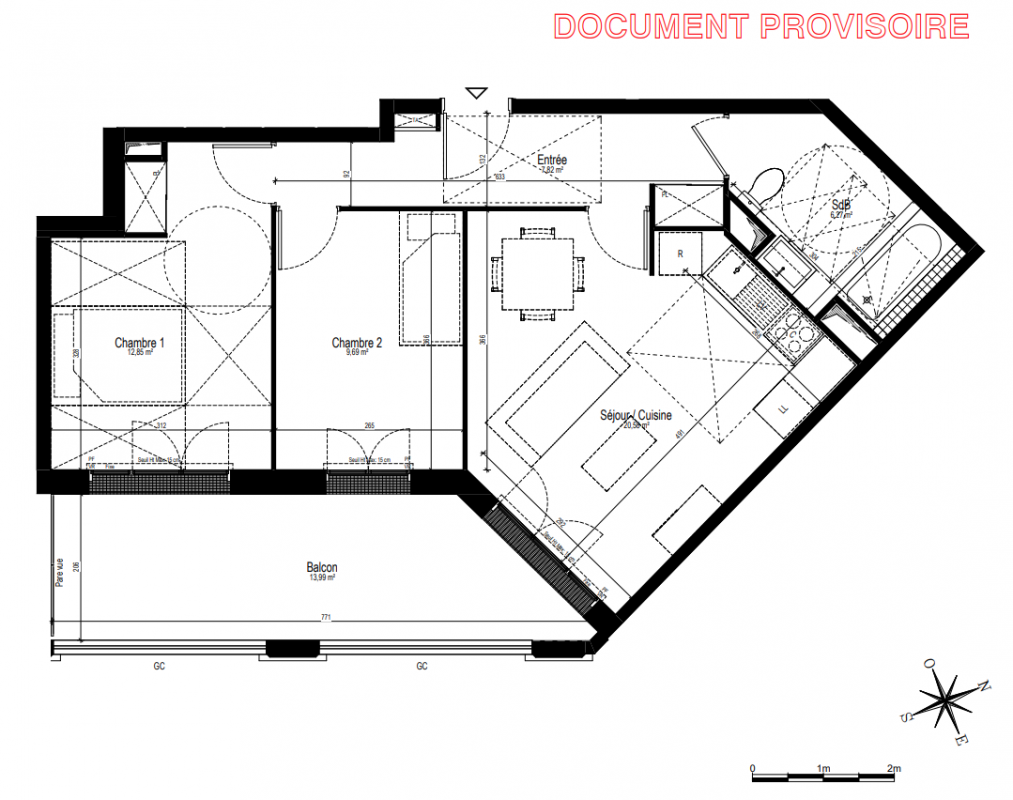 Plan du lot