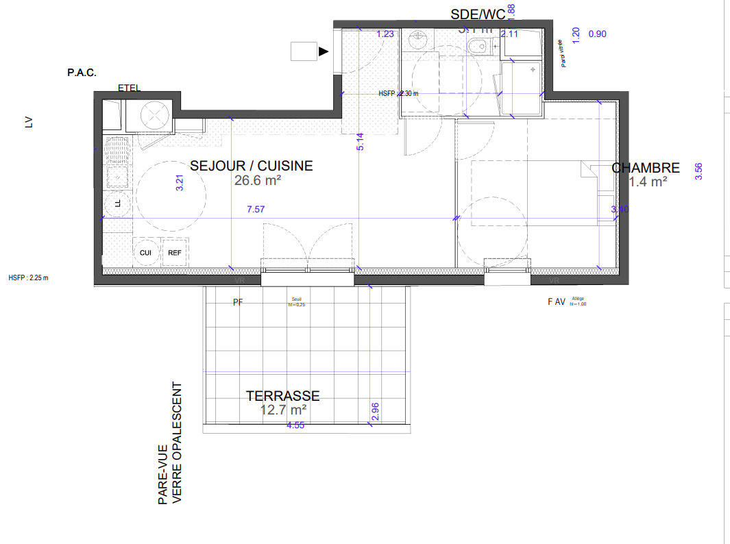 Plan du lot