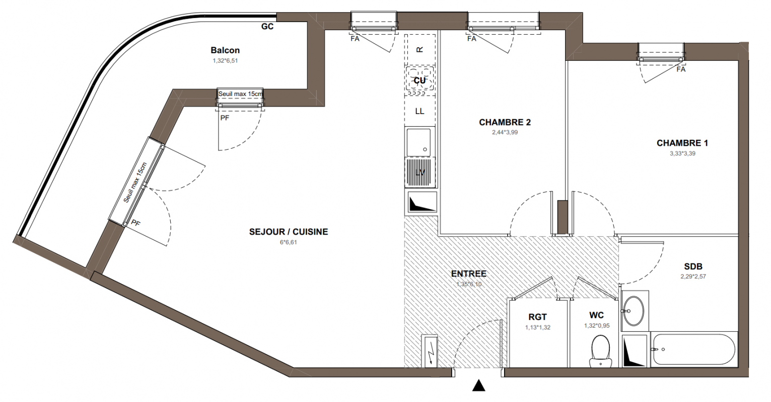 Plan du lot