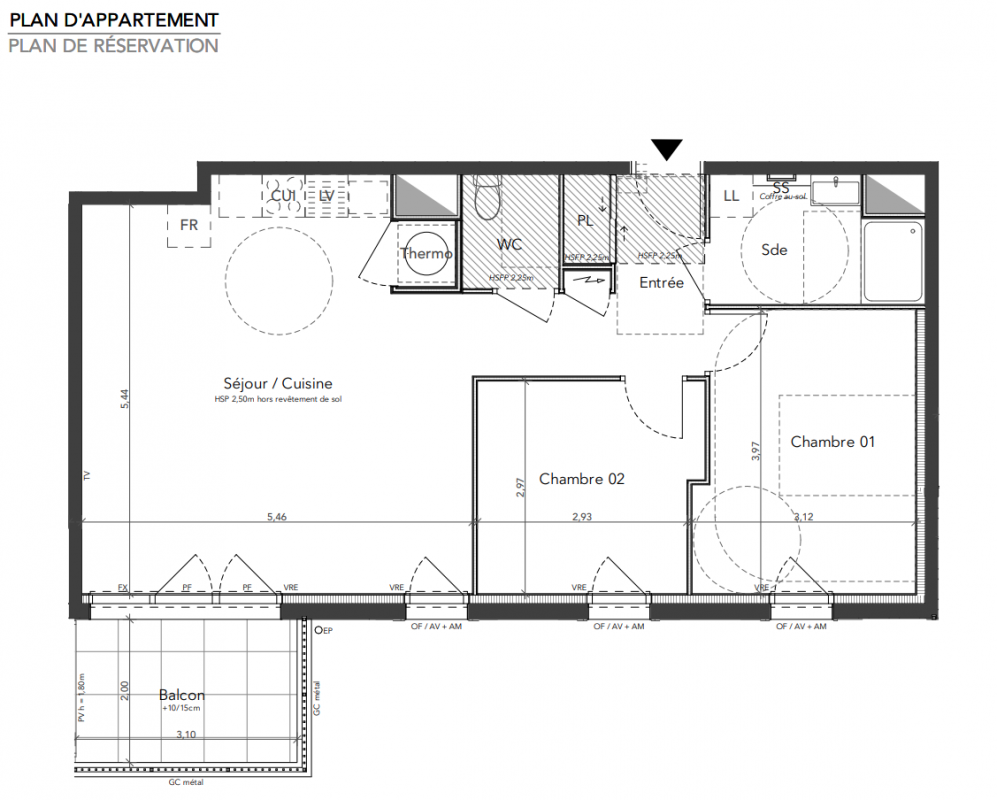 Plan du lot
