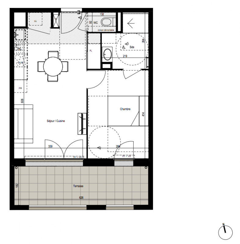 Plan du lot