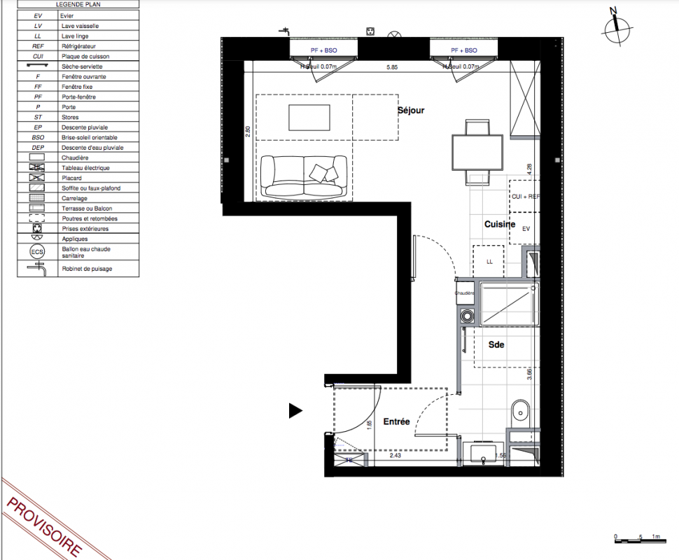 Plan du lot