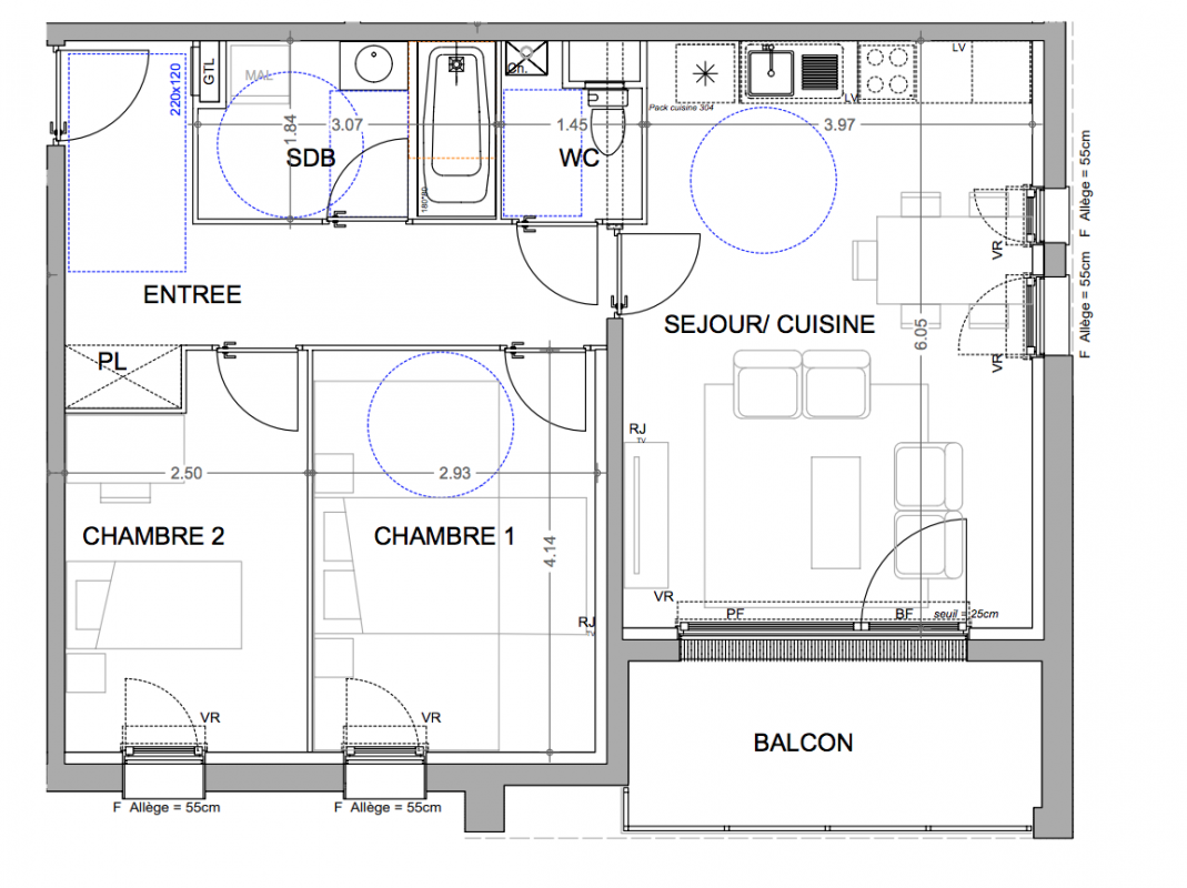 Plan du lot